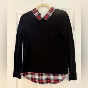 JCREW Christmas plaid shirt